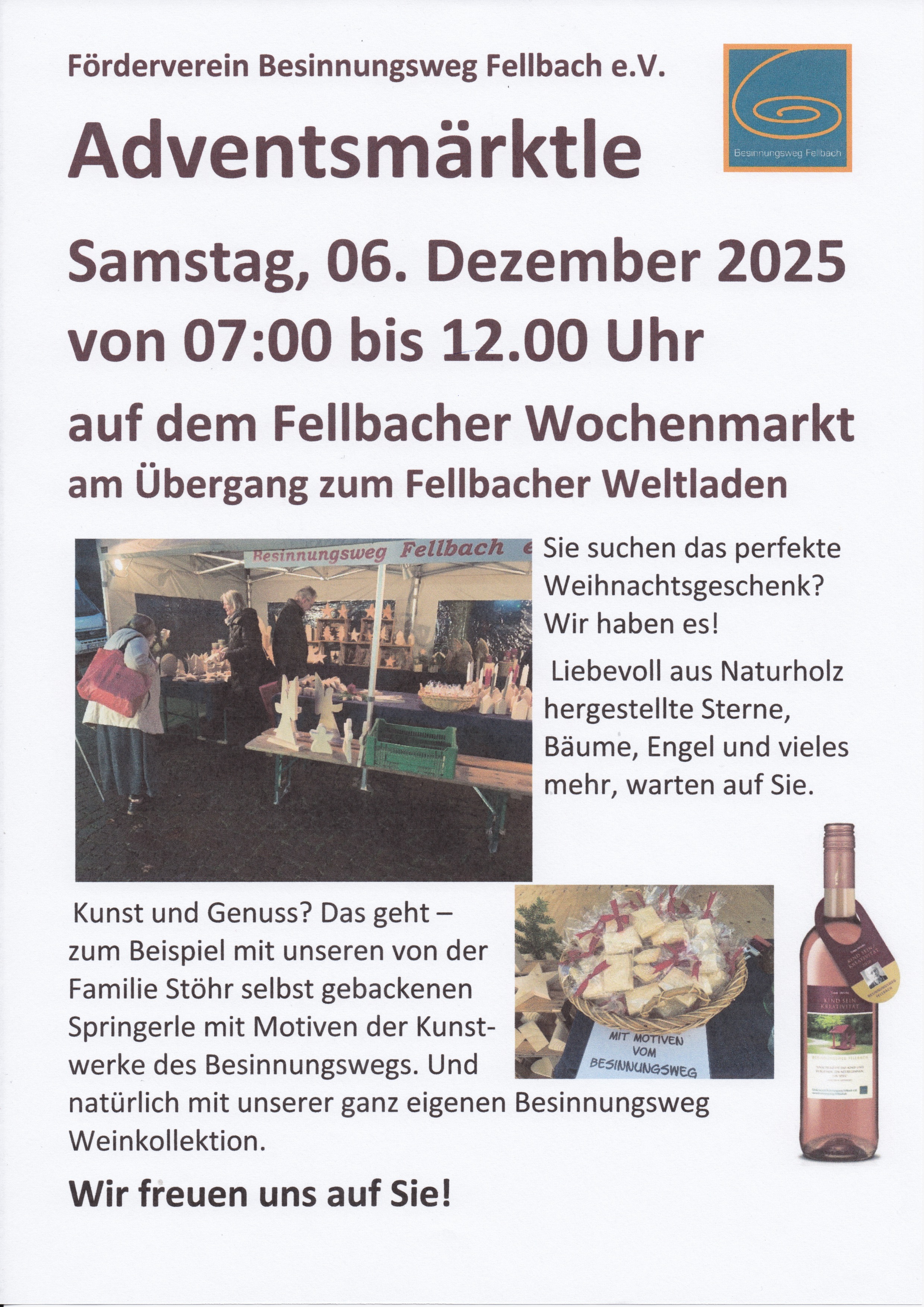 251206 Adventsmrktle Fellbacher Wochenmarkt